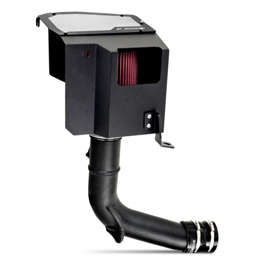 Mishimoto MMAI-WRX-22MWBK 2022+ Subaru WRX Performance Air Intake - Oiled Filter - Micro-Wrinkle Black
