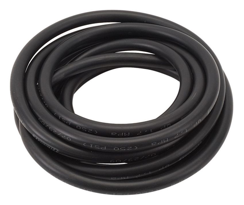 RUSSELL RUS634383 Twist-Lok Hose #8 Black 3ft