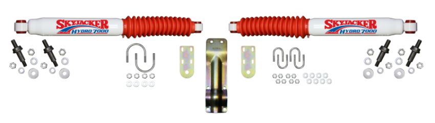 Skyjacker 7220 DUAL STAB KT WHITE W/RED BO