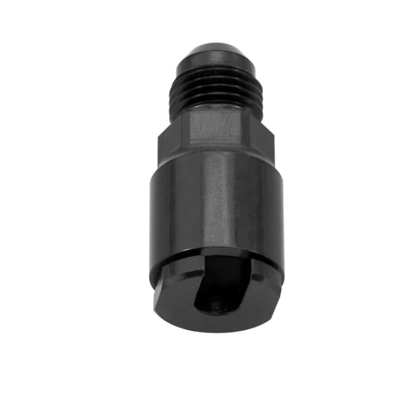 RUSSELL RUS641303 EFI Fuel Fitting 6an Male to 1/4 Female Black
