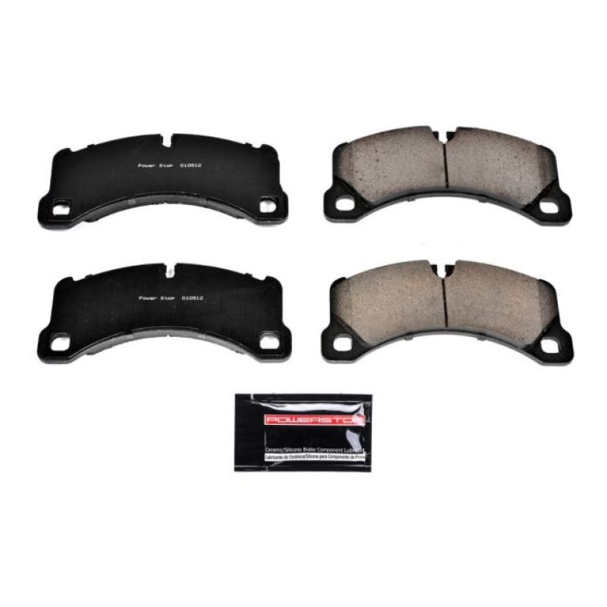 PowerStop Z23-1452 PowerStop - Z23 Daily Driver Carbon-Fiber Ceramic Brake Pads with Hardware Kit