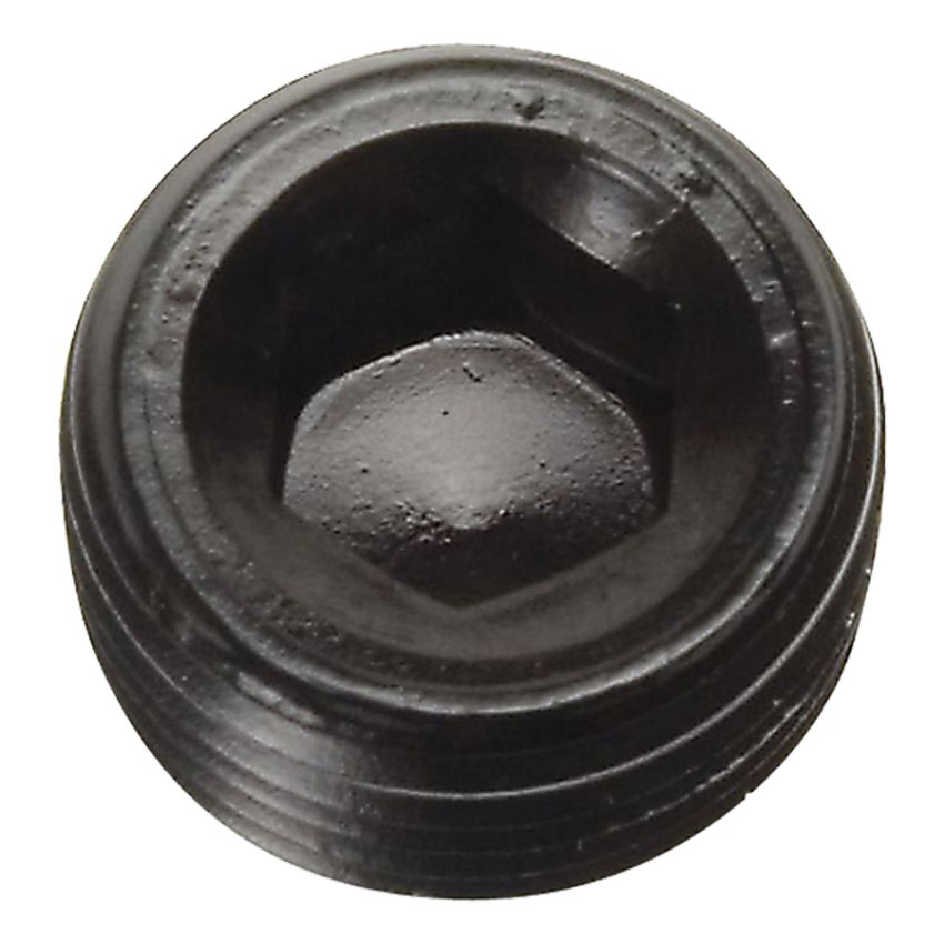 Russell Performance 1/2in Allen Socket Pipe Plug (Black)