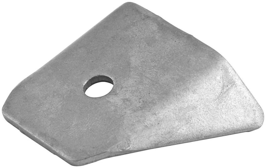 ALLSTAR PERFORMANCE ALL60027 Gusset Tabs 4pk Flat Mount 1/4in Hole