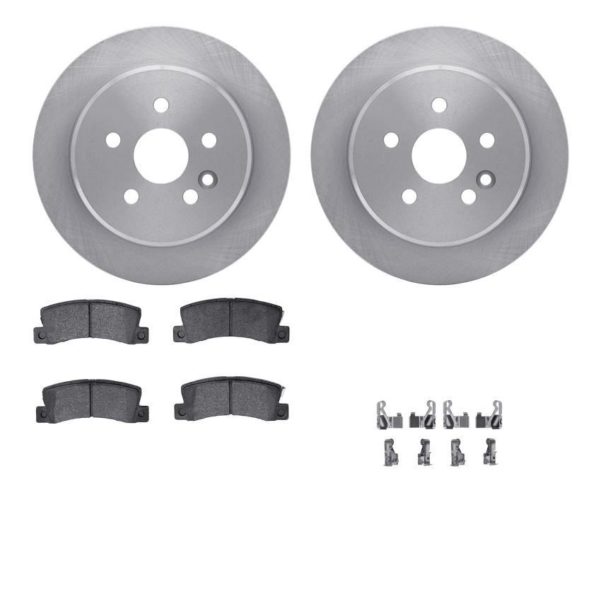 Dynamic Friction 6512-76235 Rotor Kit