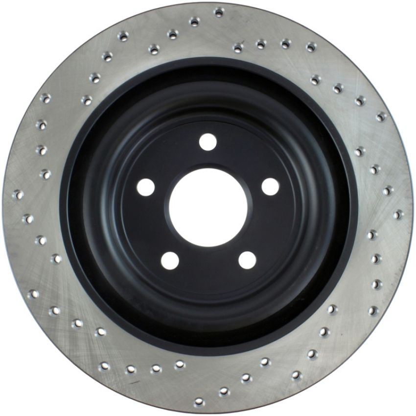 Stoptech 128.20022L Drilled Sport Brake Rotor