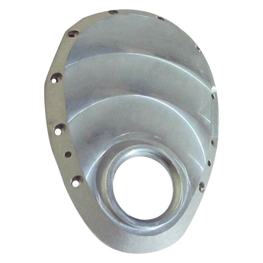 MILODON MIL14815 SBC Aluminum Timing Cover for BBC Snout