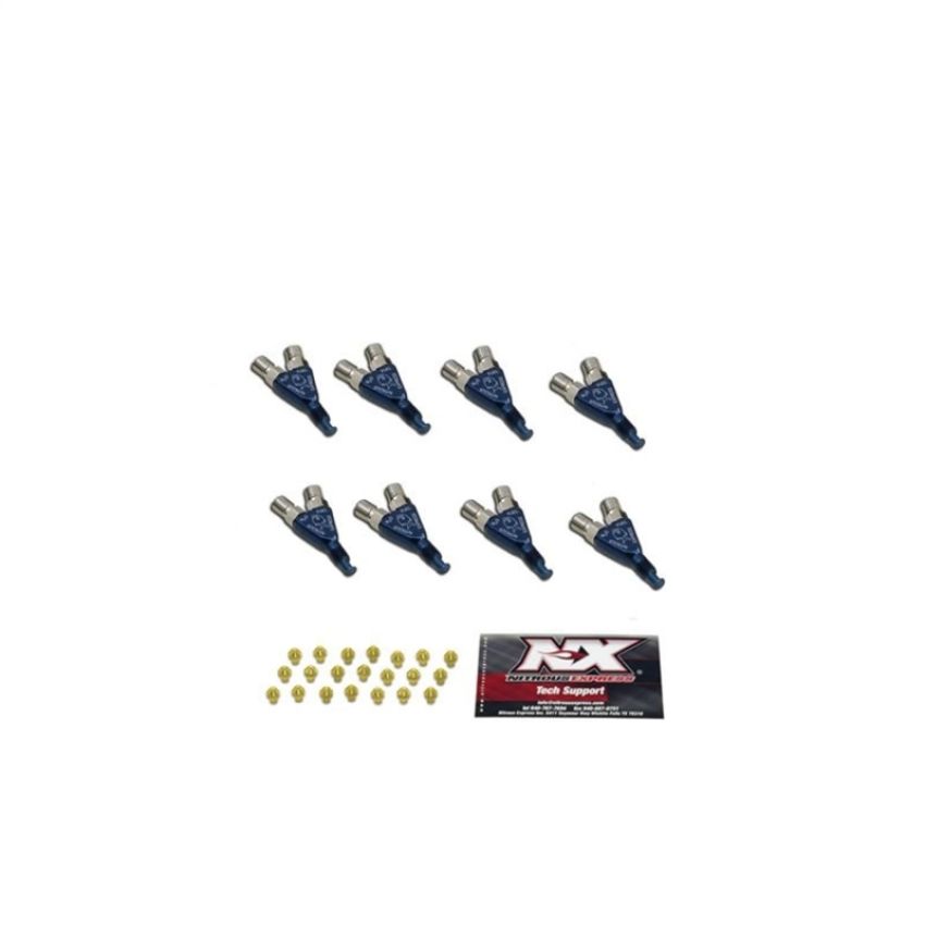 Nitrous Express NX700 PIRANHA NOZZLES 8 CYL (INCLUDES ALL HP SETTINGS)