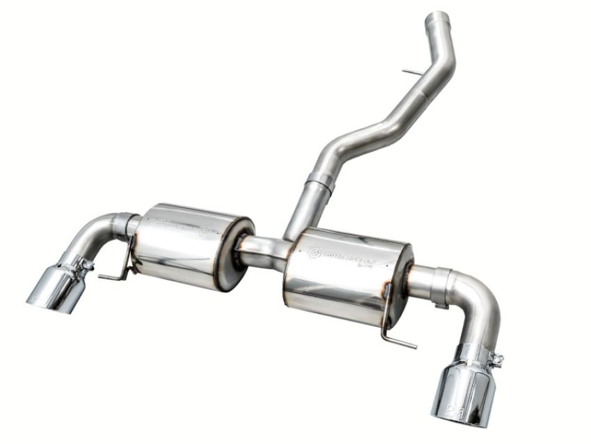 AWE Tuning 3015-32429 AWE 19-23 BMW 330i / 21-23 BMW 430i Base G2X Touring Axle Back Exhaust - Chrome Silver