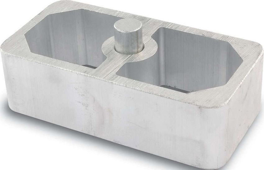 ALLSTAR PERFORMANCE ALL56131 Alum Lowering Block 1.50in