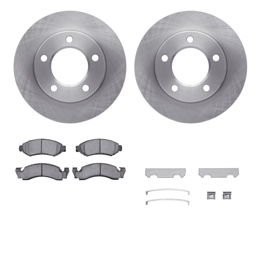 Dynamic Friction 6412-42055 Rotor Kit