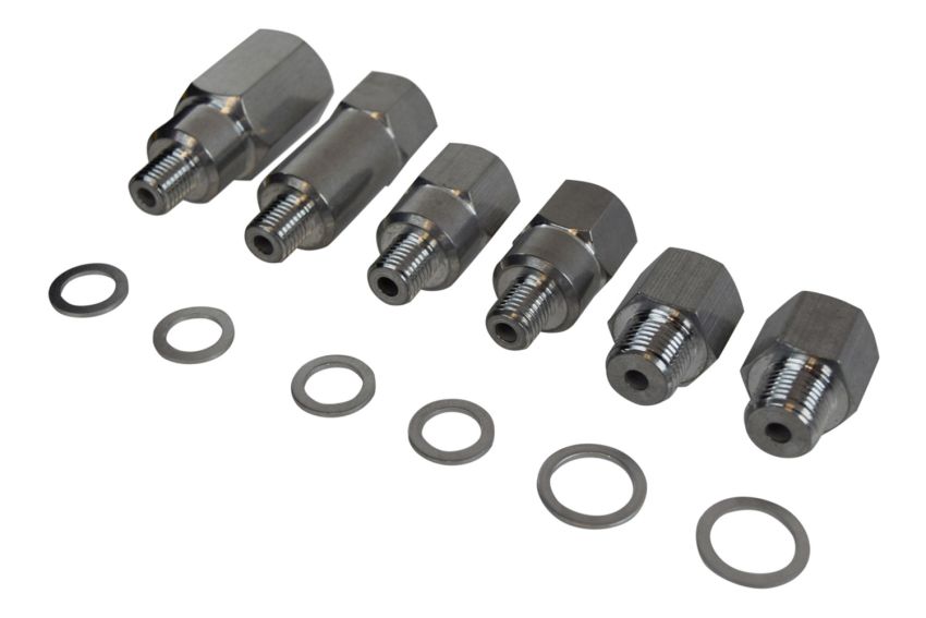 ICT BILLET ICT551156 Adapter Set Engine Oil & Coolant Sensor Gauge