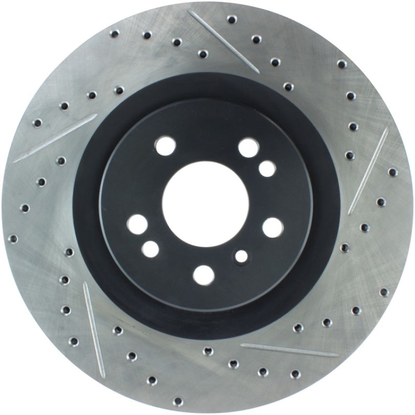 Stoptech 127.35091L Slotted & Drilled Sport Brake Rotor