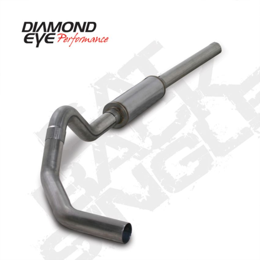 Diamond Eye Performance K4234S Diamond Eye KIT 4in CB SGL SS: 2004.5-2007.5 DODGE CUMMINS 600