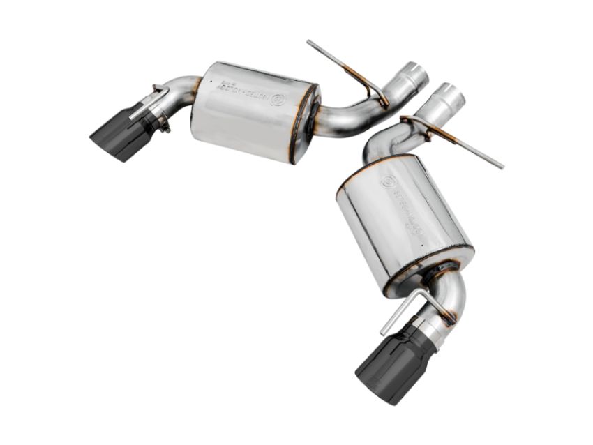 AWE Tuning 3015-33103 16-19 Chevrolet Camaro SS Axle-back Exhaust - Touring Edition (Diamond Black Tips)
