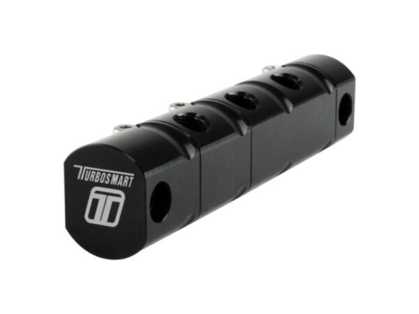 Turbosmart TS-0704-1101 Modular Reference Distribution Block (6 Port) 1/8NPT