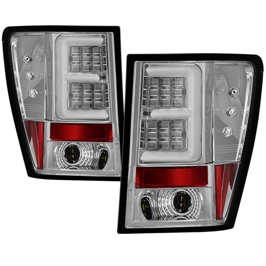 SPYDER 5085832 LED Tail Lights - Version 2 - Chrome