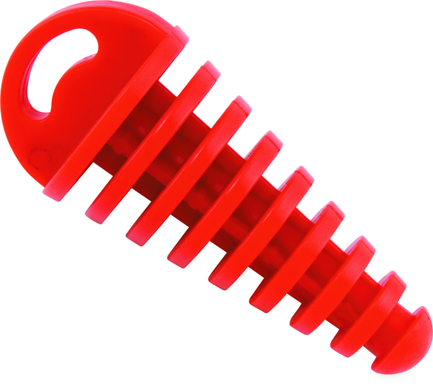BikeMaster 151615 Rubber Muffler Plug - Small
