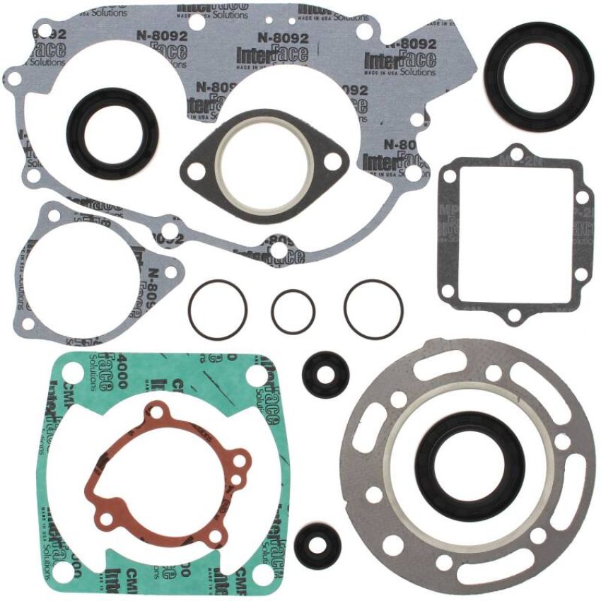 Vertex Pistons 811922 Vertex Gaskets 1993 Polaris 350L 2x4 Complete Gasket Kit w/ Oil Seals