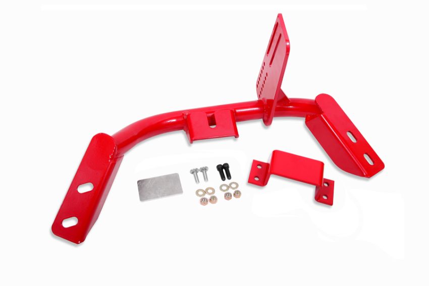 BMR Suspension TCC016R BMR 84-92 3rd Gen F-Body Torque Arm Relocation Crossmember T56 / M6 - Red