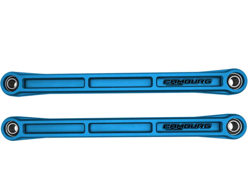 Camburg CAM-120032-BLU Ford Bronco 21-23 KINETIK Series Rear Billet Lower Trailing Arm Kit (King Blue)