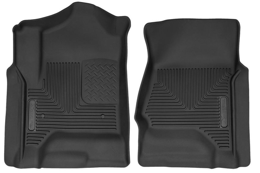HUSKY LINERS HSK53111 GM X-Act Contour Floor Liners Front Black