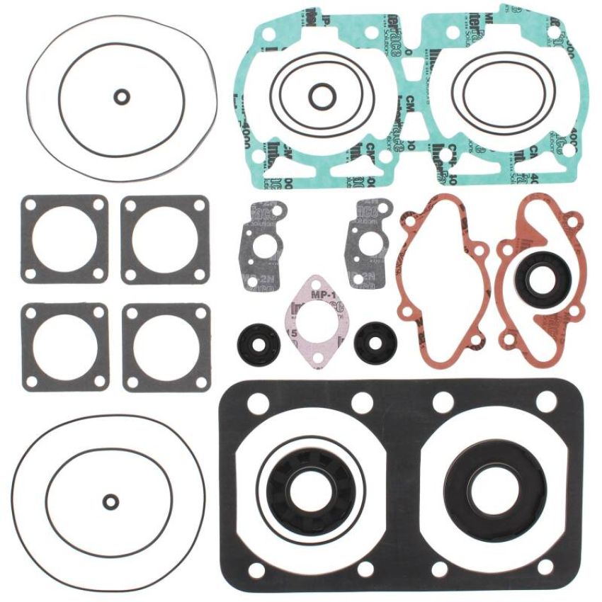 Vertex Pistons 711178C Vertex Gaskets 1992 Ski-Doo Formula MX/XTC Complete Gasket Kit w/ Oil Seals