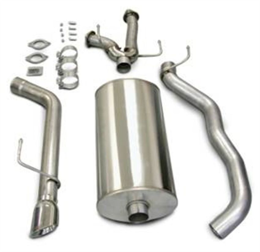Corsa Performance 14573 3.0in. Cat-Back Single Rear Exit with Single 4.0in. Polished Pro-Series Tip