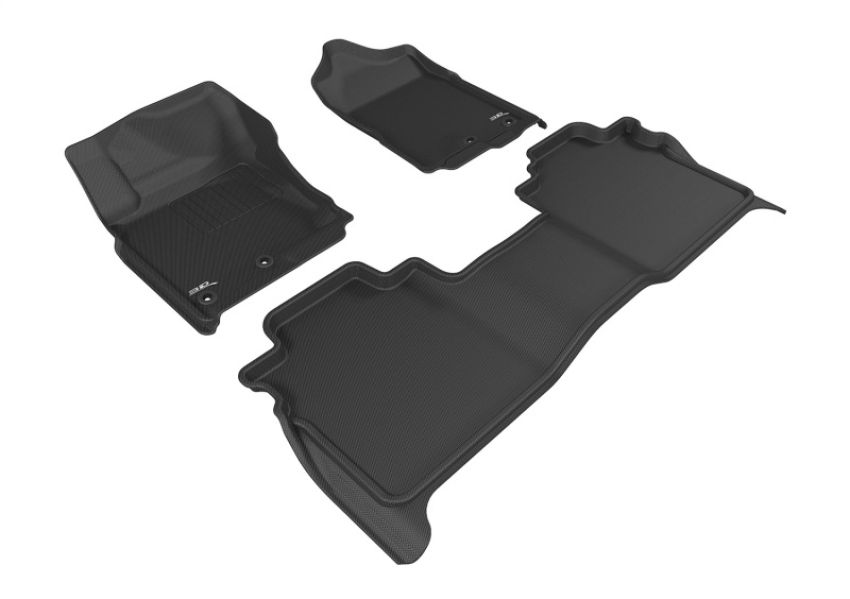 3D MAXpider L1NS08501509 16-24 Nissan Titan Crew Cab Kagu Black R1 R2 (With Storage Box)