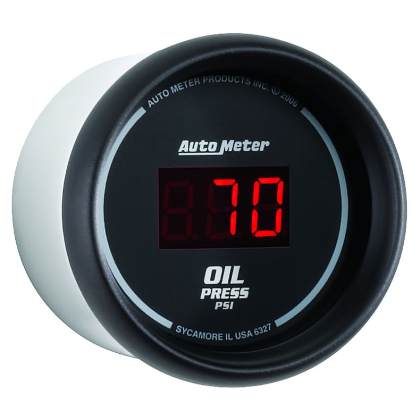 AutoMeter 6327 GAUGE, OIL PRESSURE, 2 1/16