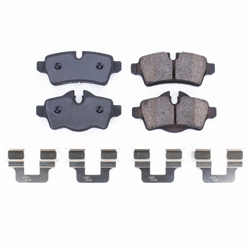 PowerStop 17-1309 PowerStop - Z17 Low-Dust Ceramic Brake Pads with Hardware
