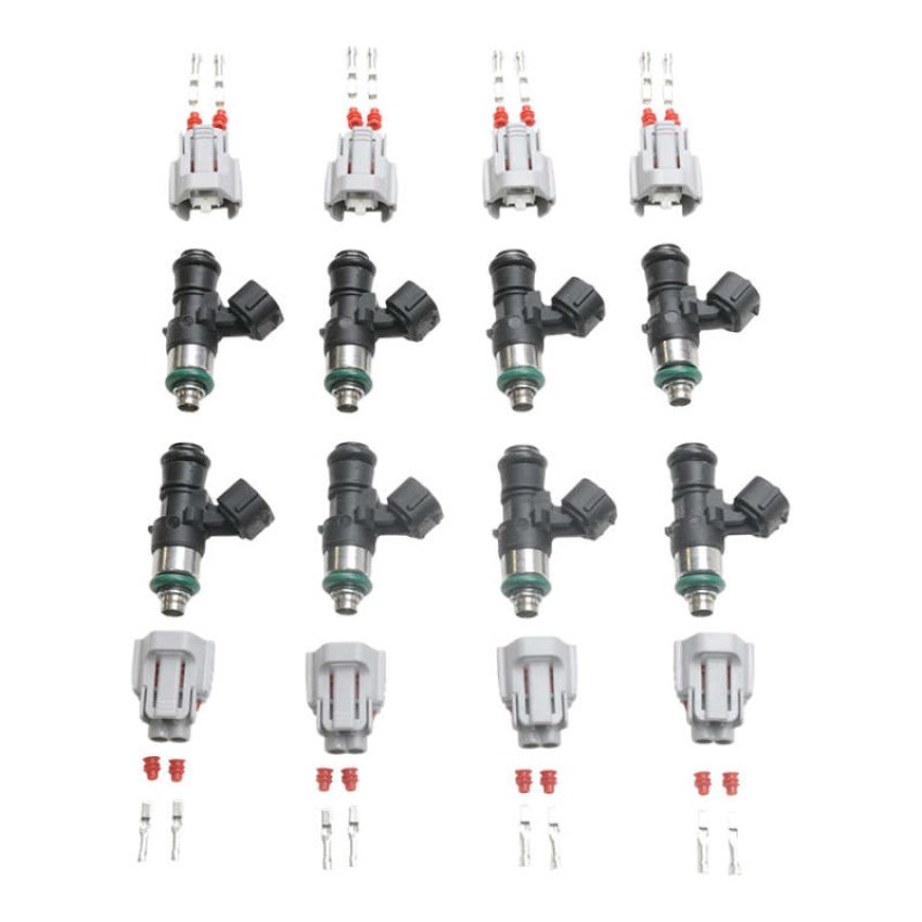 DeatschWerks 16S-19-2200-8 Set of 8 2200cc/min For The Fitech Go EFI 8/Holley Super Sniper 1250/ Sniper Xflow 1375