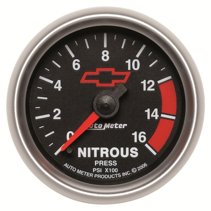 AutoMeter 3674-00406 GAGE, NTROUS PRSSURE, 2 1/16