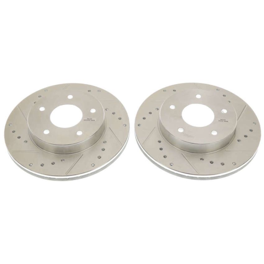 PowerStop AR8225XPR PowerStop Evolution Performance Drilled, Slotted & Plated Brake Rotor Pair