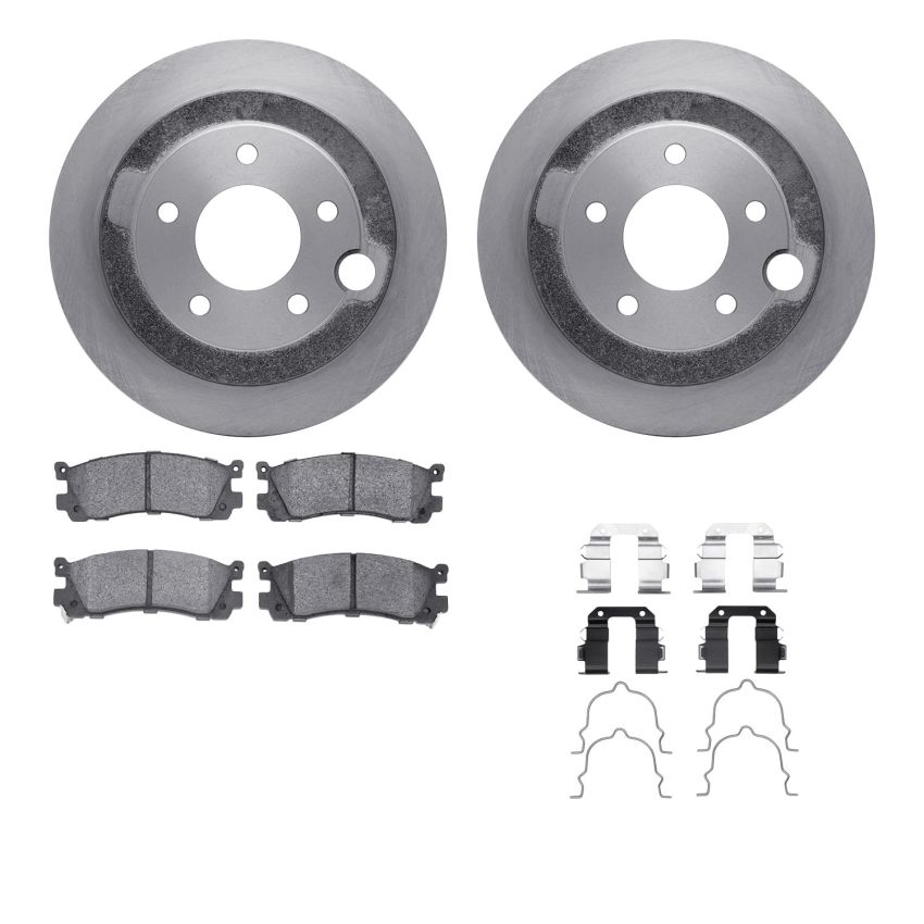 Dynamic Friction 6512-80160 Rotor Kit