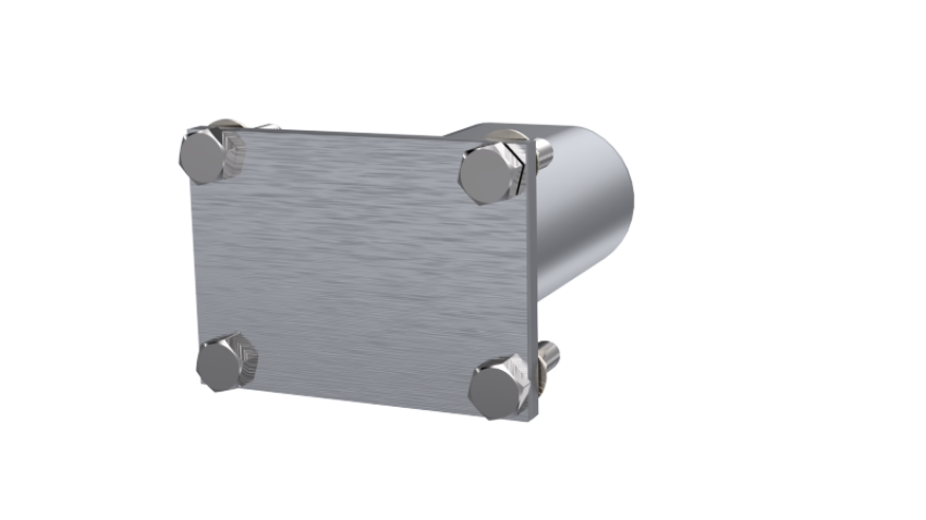 QTP 10338 3in Weld-On QTEC Low Profile Conncetion Oval Tube Kit