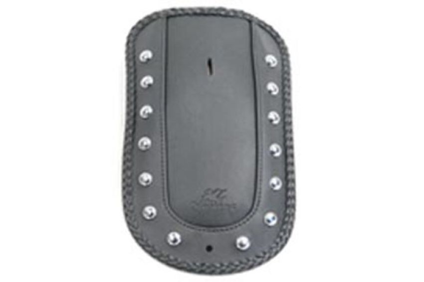 Mustang Motorcycle 78105 Mustang 04-21 Harley Sportster Fender Bib w/Studs - Black