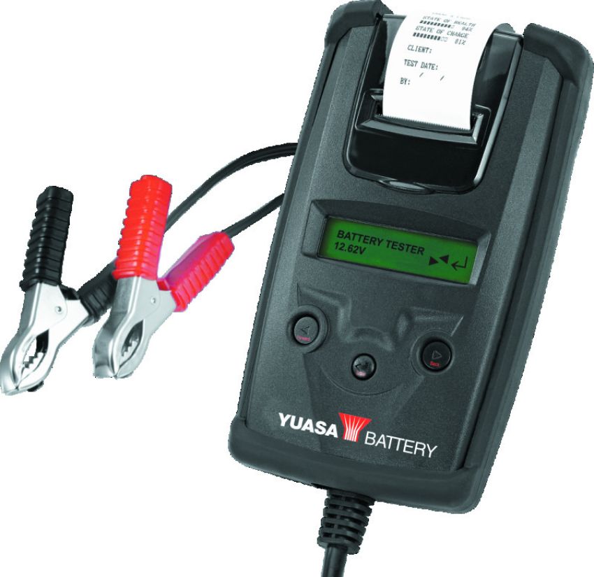 Yuasa Battery YUA00BTY01P Yuasa Digital Battery Print Tester