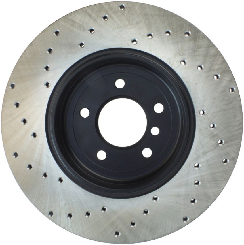 Stoptech 128.34072L Drilled Sport Brake Rotor