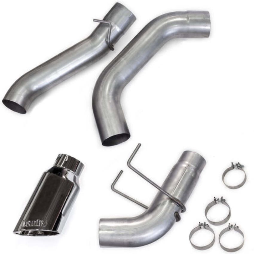 Banks Power 49798 19-23 Dodge Ram Crew Cab 6.7L Cummins Monster Exhaust - SS Single Exhaust w/ Chrome Tip
