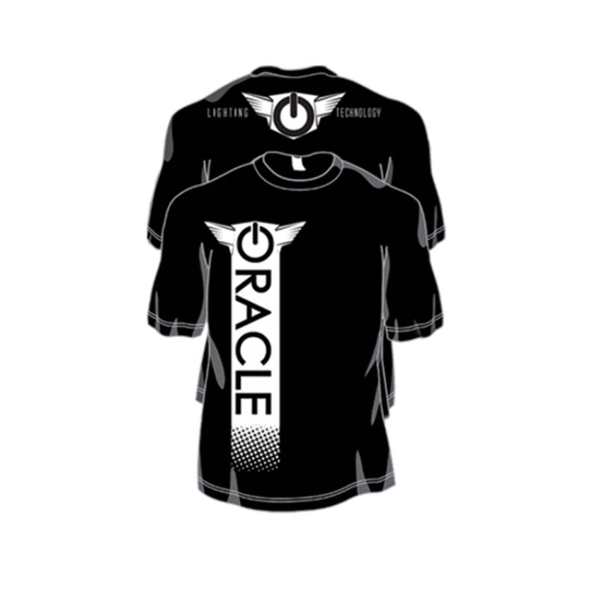 ORACLE Lighting 8030-L Oracle Black T-Shirt - L - Black SEE WARRANTY