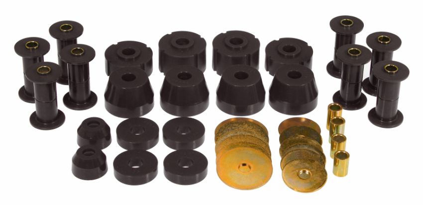 Prothane 4-2016-BL 72-85 Dodge Truck 4wd Total Kit - Black