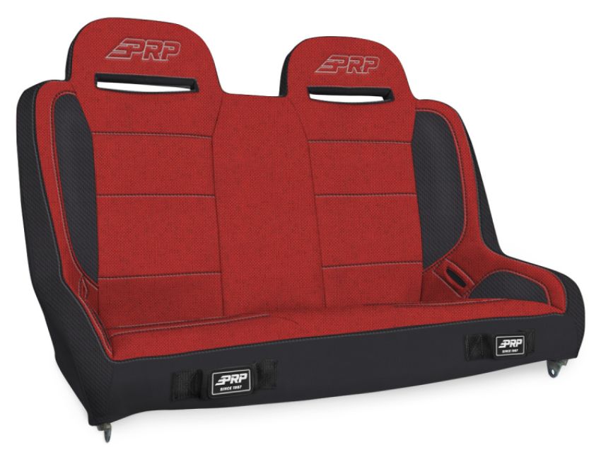 PRP Seats A9240-47-72 PRP  Jeep Wrangler JKU/JLU Elite Series Rear Bench- Red