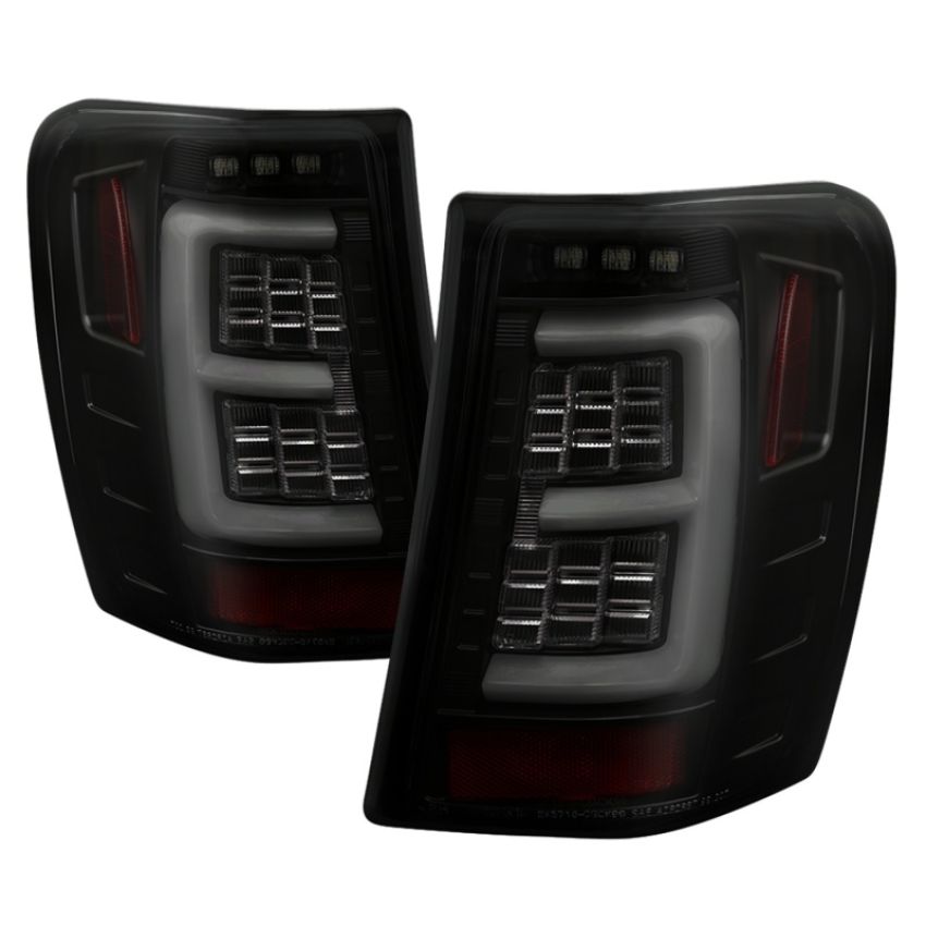 SPYDER 5086150 Light Bar LED Tail Lights - Version 3 - Black Smoke