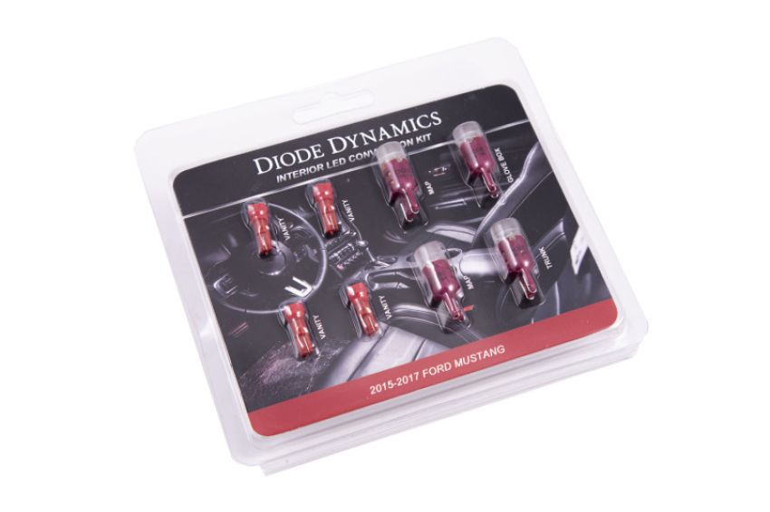 Diode Dynamics DD0223 Mustang Interior Light Kit 15-17 Mustang Stage 1 - Red