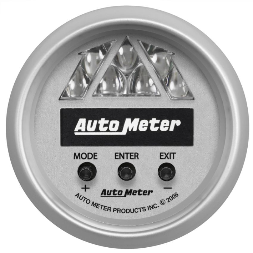 AutoMeter 4382 GAUGE, PIT ROAD SPEED, DIGITAL RPM W/ MULIT-COLOR LED LIGHT, ULTRA-LITE, NASCAR
