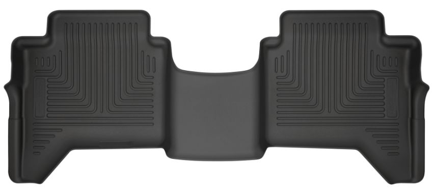 Husky Liners 14411 2019 Ford Ranger SuperCrew WeatherBeater 2nd Row Black Floor Liners