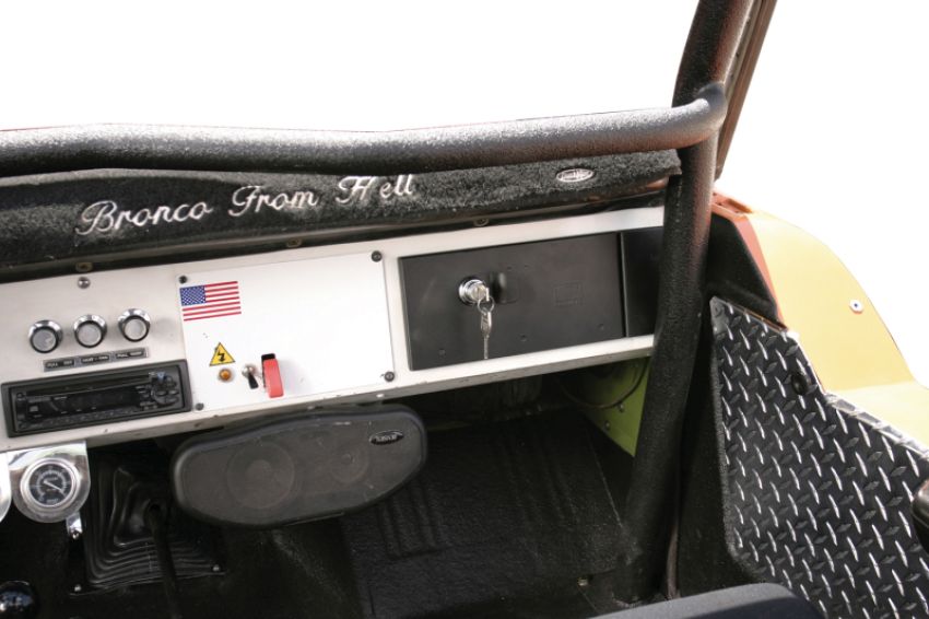 Tuffy Products 108-01 Tuffy Bronco Security Glovebox 196677- Black