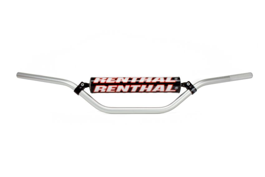 Renthal 613-01-SI-05-006 Enduro High 7/8 in. Handlebar - Silver