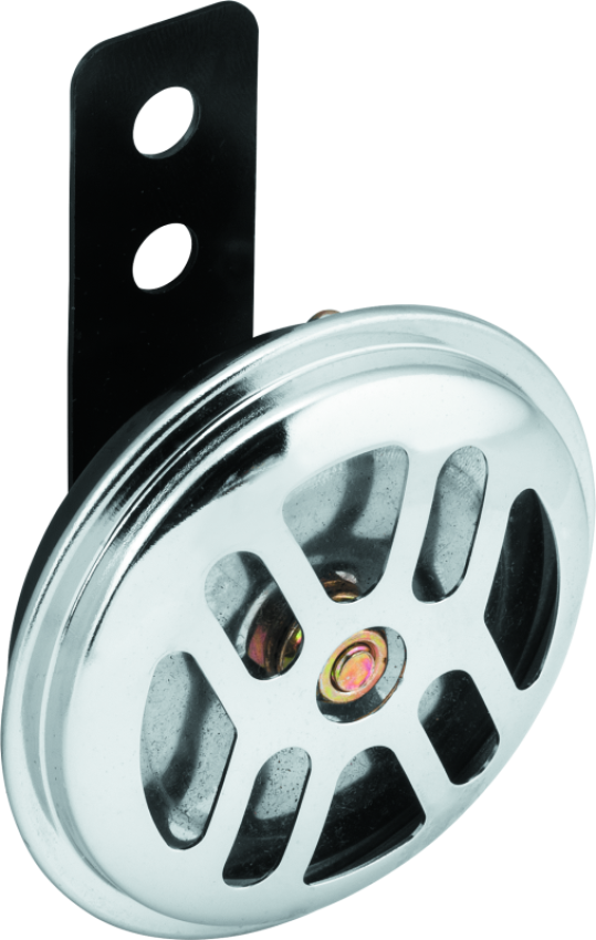 Bikers Choice 490419 Chrome 2.5 Inch Horn 12V Universal