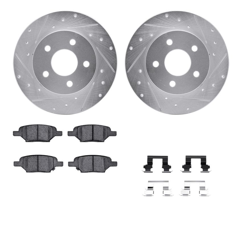 Dynamic Friction 7512-53004 Rotor Kit